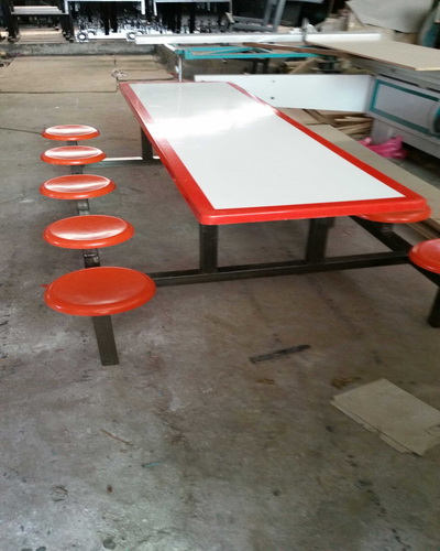 玻璃鋼餐桌椅 (11)