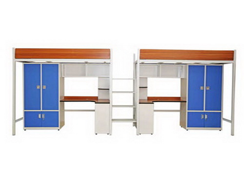 雙（shuāng）人鋼木（mù）公寓床（chuáng） (2)